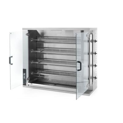 Plynový rožeň pro 16-20 kuřat, HENDI, 1150x472x(H)981mm | 226087